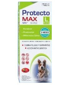 Protecto MAX NRV L ( Perros 20 a 40 kg )  (Fluralaner - Milbemicina Oxima  - Prazicuantel)