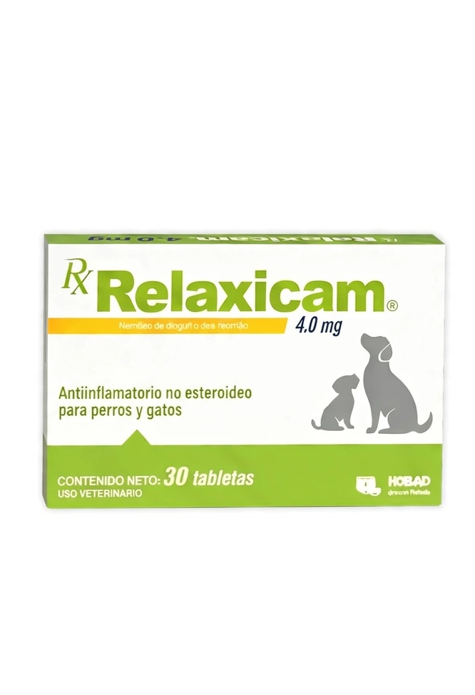 Relaxicam 4.0 mg 30 Tabletas