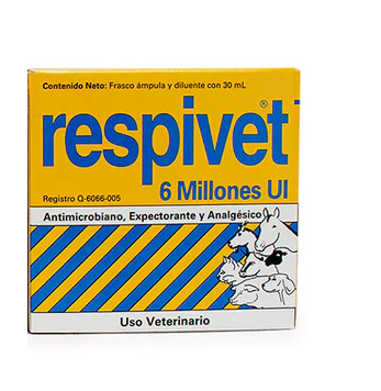 Respivet 6 millones de Unidades