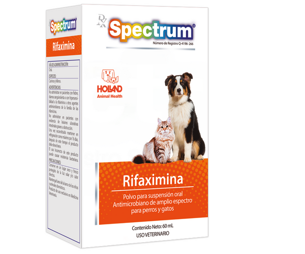 Spectrum Rifaximina 60 mL Suspensión Oral Descontinuado