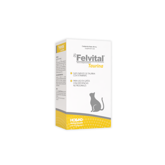Felvital Taurina Suspensión Oral Gatos 80 mL