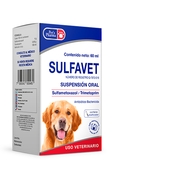 Sulfavet Oral 60 mL ( Sulfametoxazol - Trimetoprim )