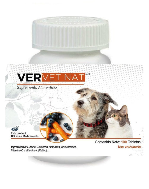 Ver VetNat 100 Tabletas ( Salud Ocular ) ANTES Vision VetNat