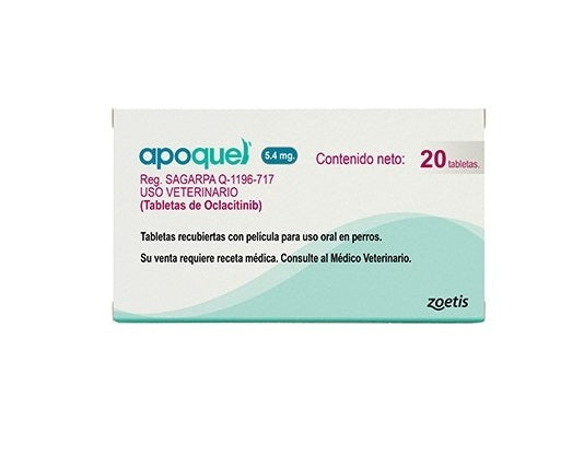 Apoquel 5.4 mg 20 tabletas ( Oclacitinib )