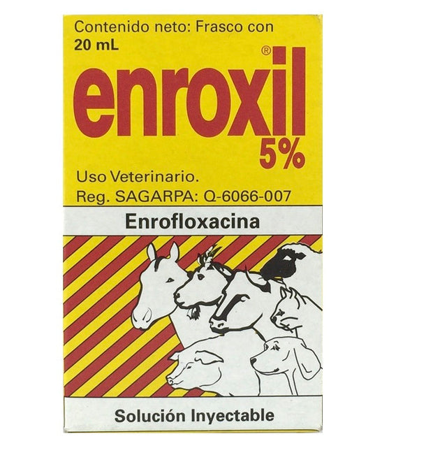 Enroxil 5% inyectable 20 mL