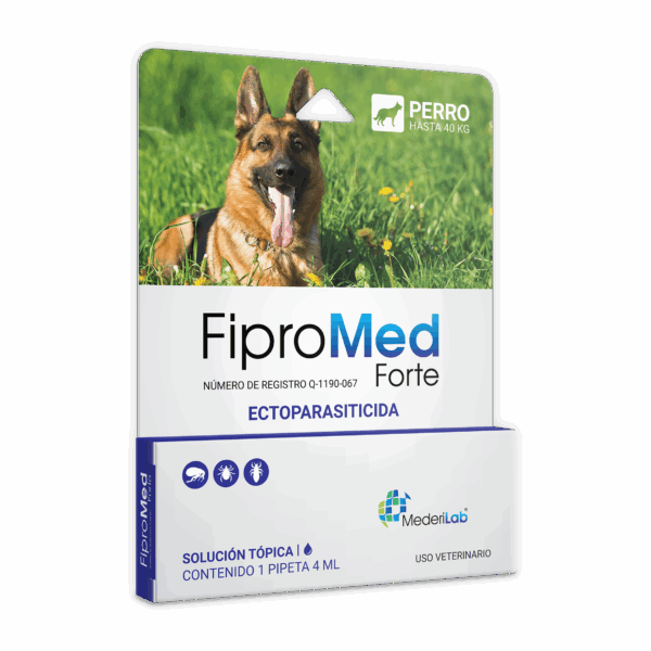 Fipromed Forte Perros 30 kg a 40 kg  (1 Pipeta 4.0 mL)