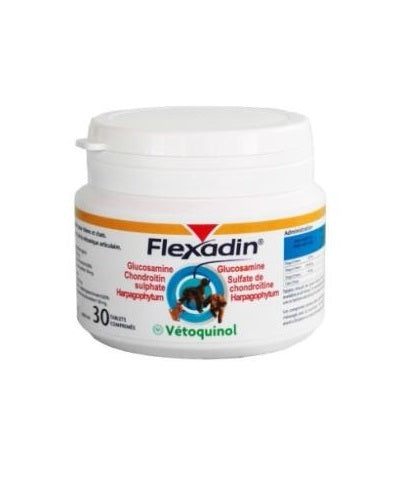 Flexadin 30 compriimidos ( condroprotector para perros y gatos ) TEMPORALMENTE AGOTADO