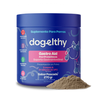 Dogelthy GASTRO AID Sabor Pescado 270 gr ( Prebióticos + Probióticos )