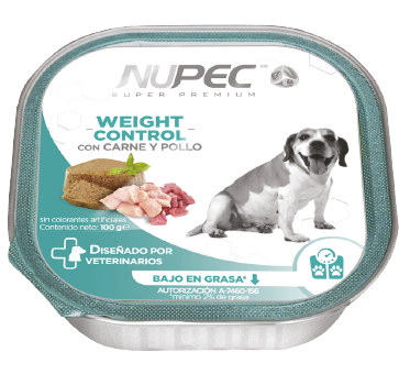 Nupec Weight Control 100 gr (Alimento húmedo con Carne y Pollo)