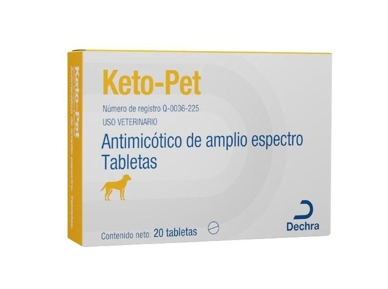 Ketopet Caja con 20 tabletas 250 mg