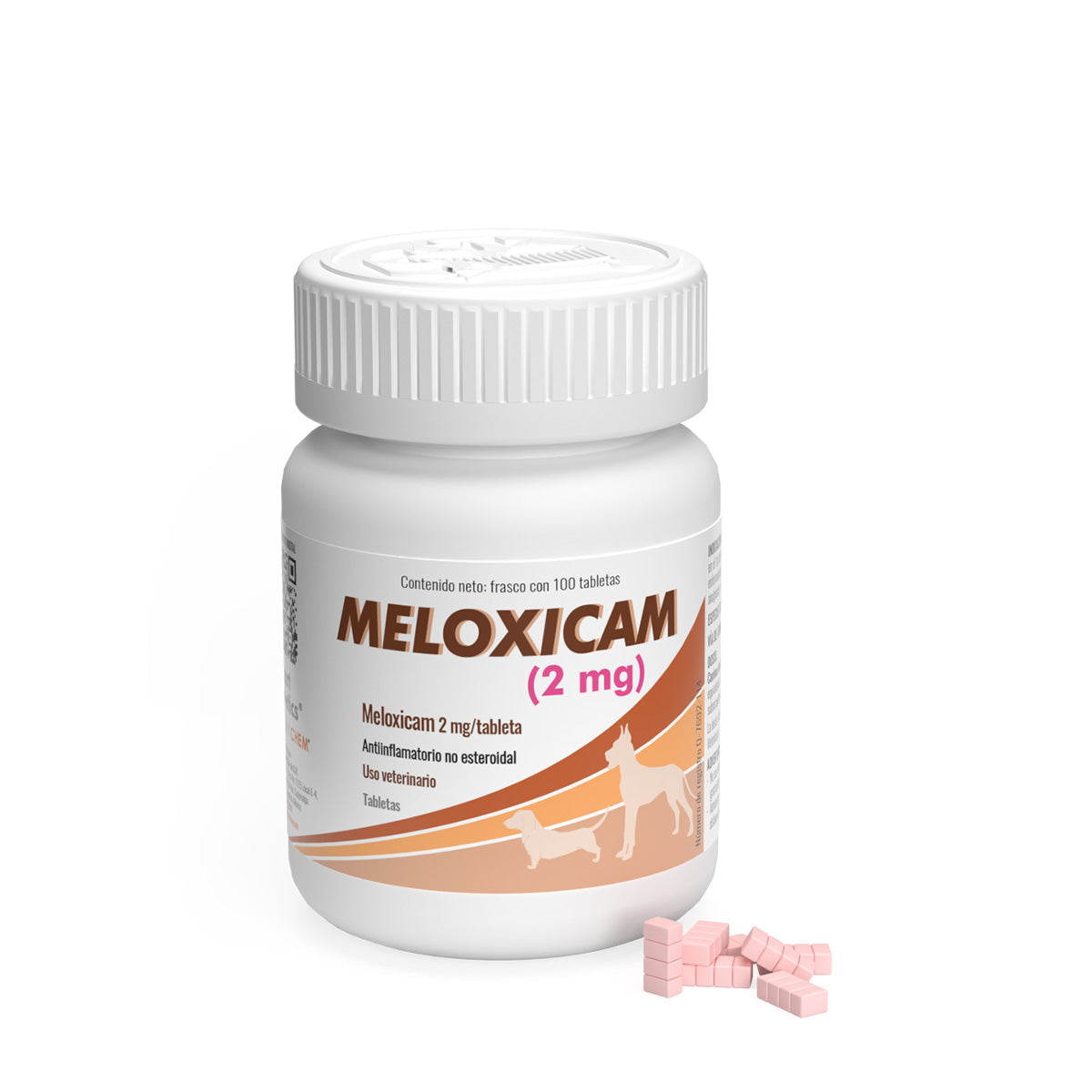 Meloxicam 2 mg  100 Tabletas (Smart Kinetics)