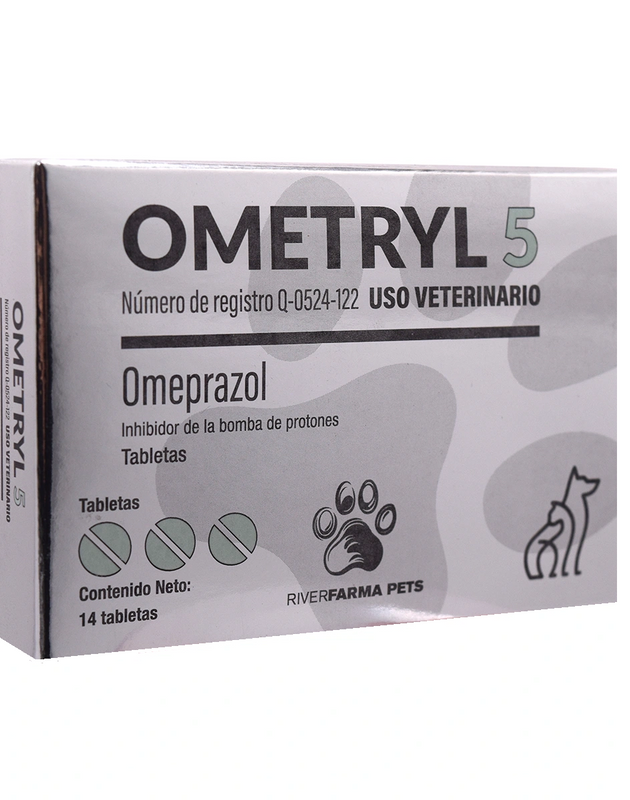 Ometryl 5 mg  14 Tabletas ( Omeprazol 5 mg )