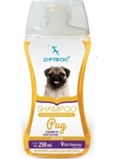 Shampoo Petbac Cuidado Especial PUG 400 mL