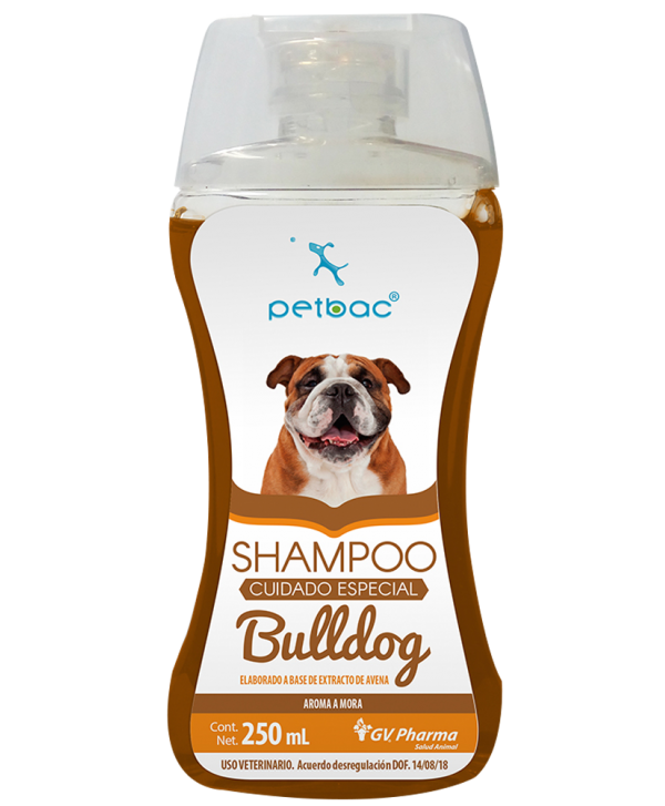 Shampoo Petbac Cuidado Especial BULL DOG 400 mL