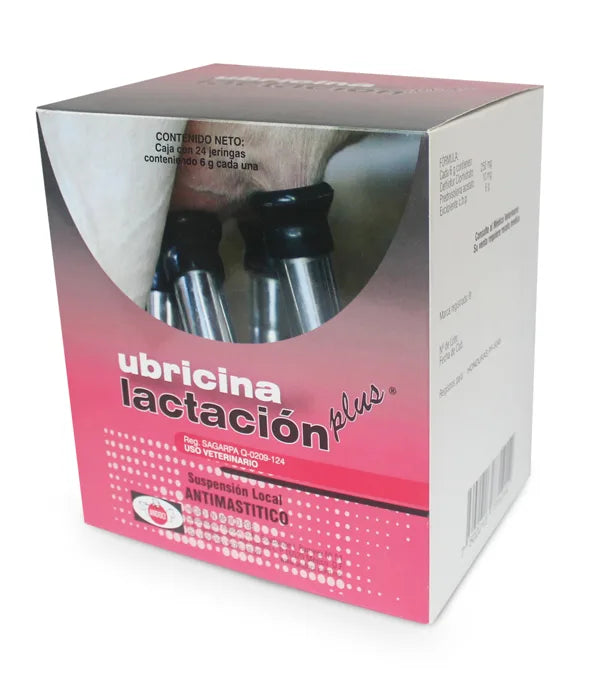 Ubricina Lactación Plus - Caja con 24 jeringas de 6 g c/u