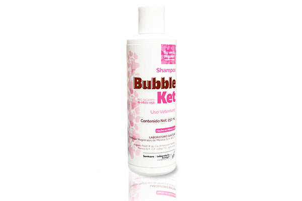 Bubble ket shampoo 250 mL SANTGAR ( antimicótico bactericida antiséptico ) TEMPORALMENTE AGOTADO