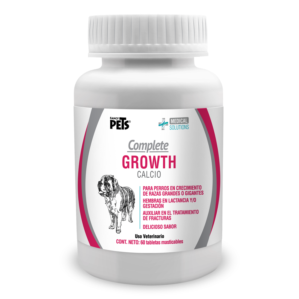 MS Complete Growth ( Calcio ) -  Tabletas Masticables Multivitamínico 60 Tabletas