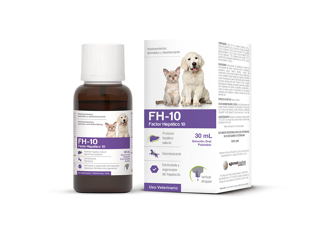 FH-10 Factor Hepático 10 Solución Oral 30 mL TEMPORALMENTE AGOTADO
