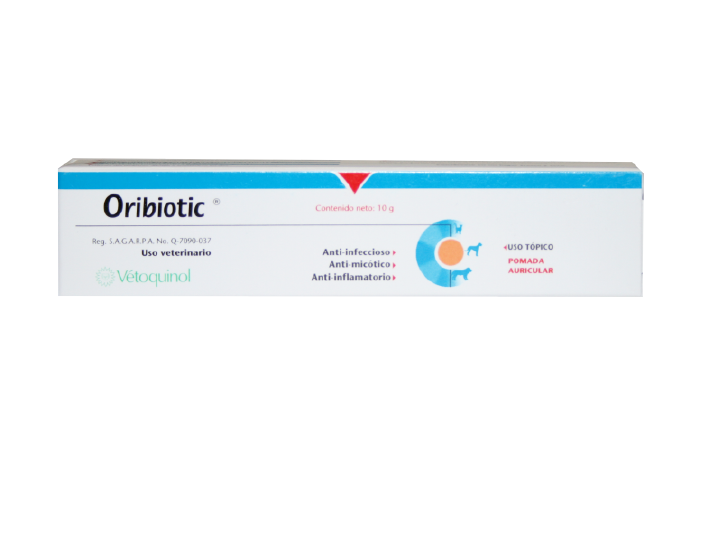 Oribiotic Pomada Auricular 10 gr DESCONTINUADO